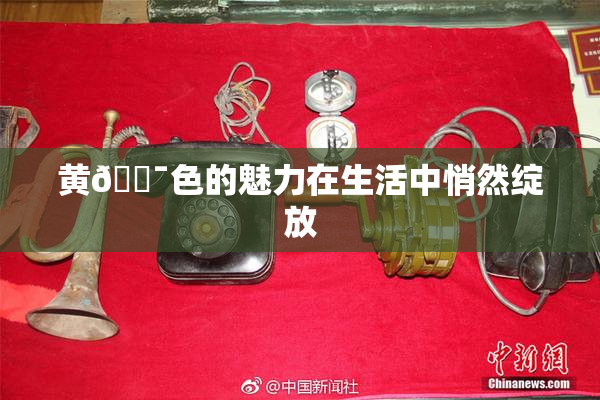 黄🔯色的魅力在生活中悄然绽放