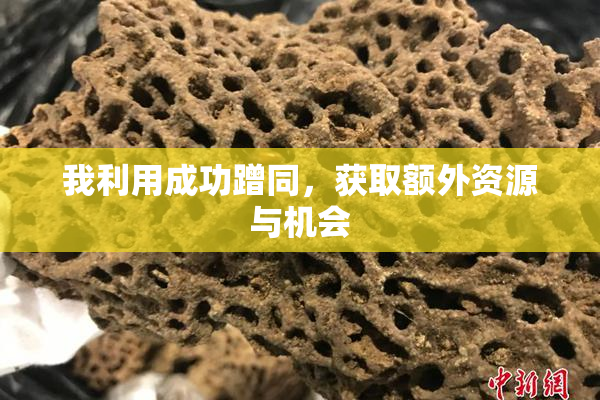 我利用成功蹭同，获取额外资源与机会