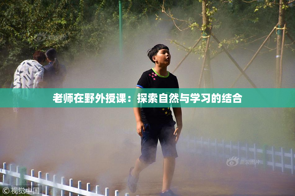 老师在野外授课：探索自然与学习的结合