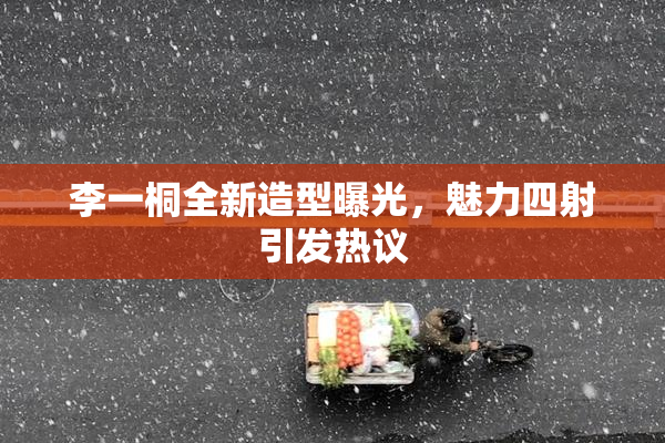 李一桐全新造型曝光，魅力四射引发热议