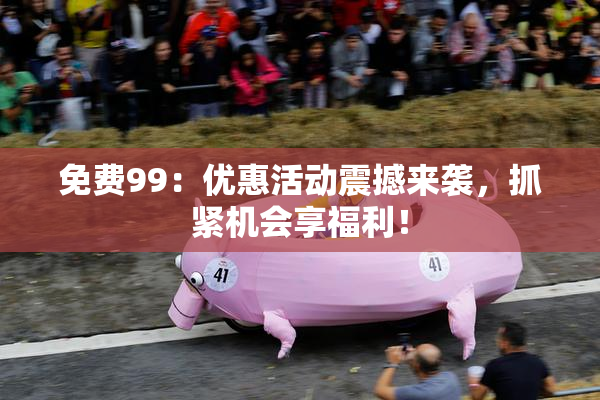 免费99：优惠活动震撼来袭，抓紧机会享福利！