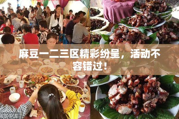 麻豆一二三区精彩纷呈，活动不容错过！