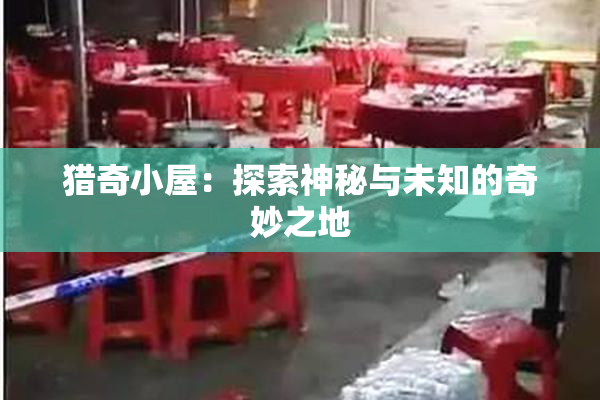 猎奇小屋：探索神秘与未知的奇妙之地