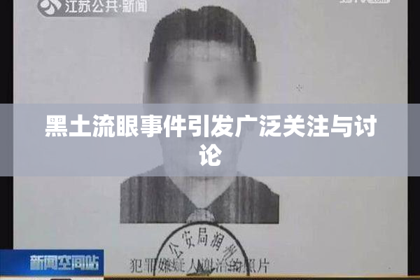 黑土流眼事件引发广泛关注与讨论