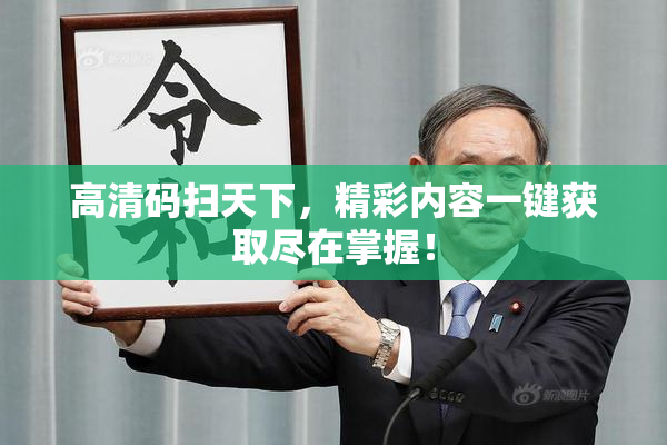 高清码扫天下，精彩内容一键获取尽在掌握！