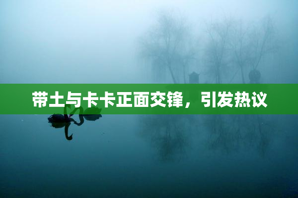 带土与卡卡正面交锋，引发热议