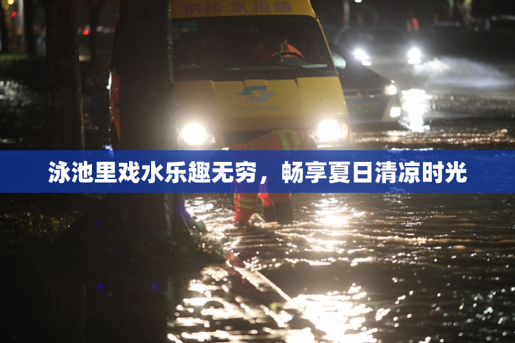 泳池里戏水乐趣无穷，畅享夏日清凉时光
