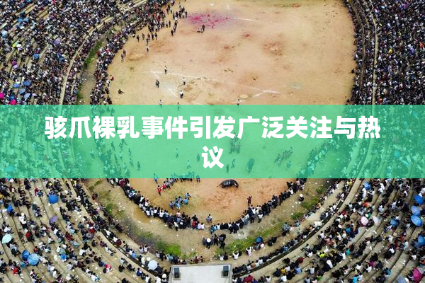 骇爪裸乳事件引发广泛关注与热议
