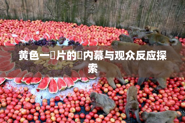 黄色一級片的黃内幕与观众反应探索