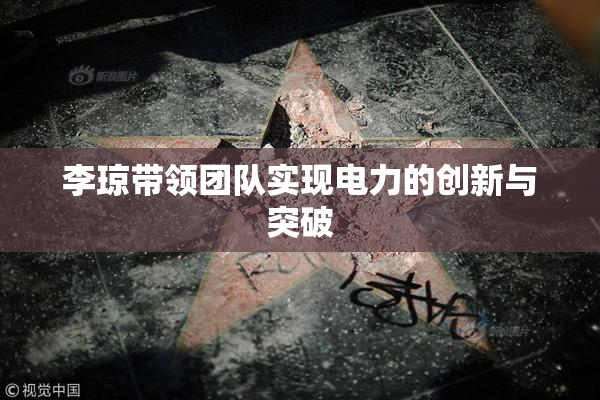 李琼带领团队实现电力的创新与突破