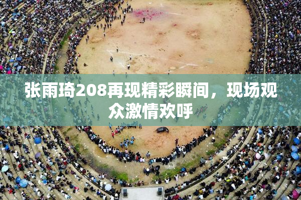 张雨琦208再现精彩瞬间，现场观众激情欢呼