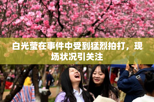 白光莹在事件中受到猛烈拍打，现场状况引关注