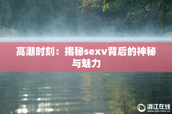 高潮时刻：揭秘sexv背后的神秘与魅力