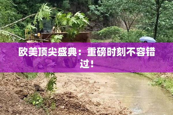 欧美顶尖盛典：重磅时刻不容错过！