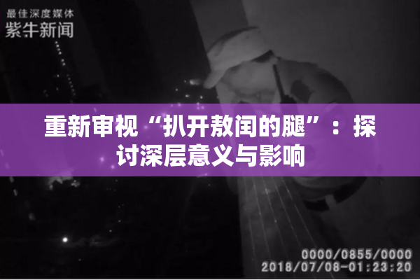 重新审视“扒开敖闰的腿”：探讨深层意义与影响