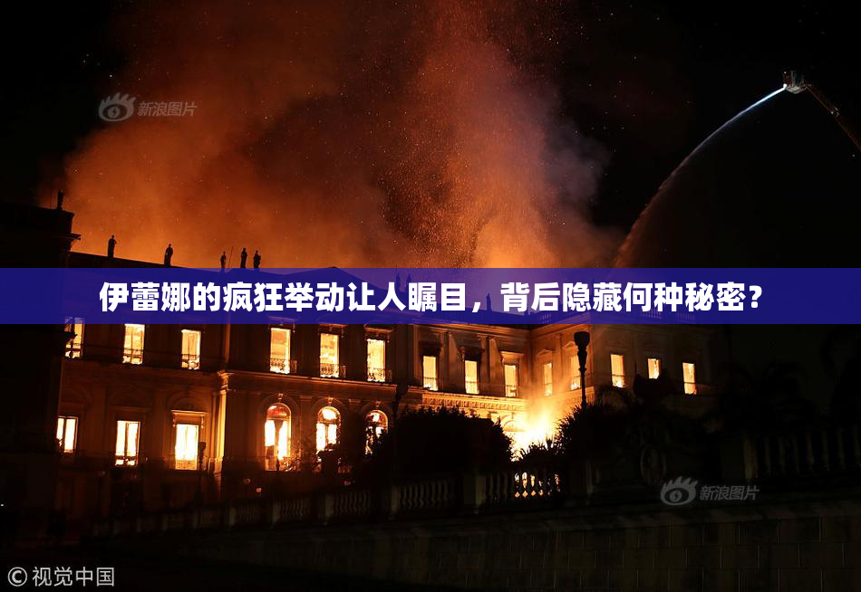 伊蕾娜的疯狂举动让人瞩目，背后隐藏何种秘密？
