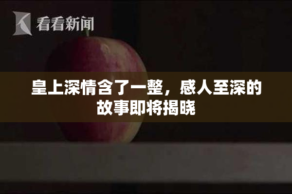 皇上深情含了一整，感人至深的故事即将揭晓