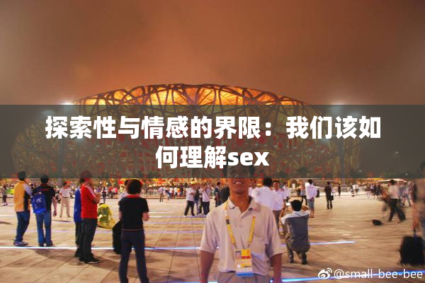 探索性与情感的界限：我们该如何理解sex