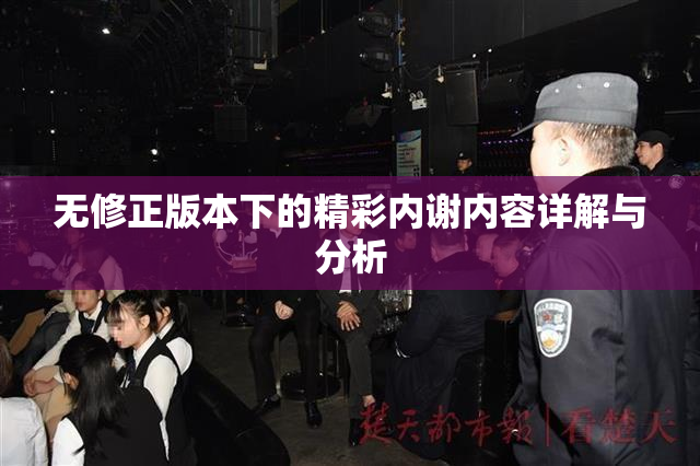 无修正版本下的精彩内谢内容详解与分析