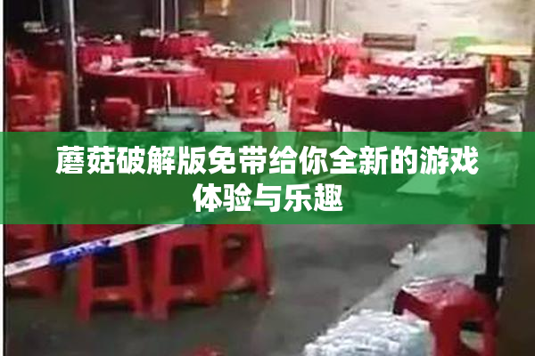 蘑菇破解版免带给你全新的游戏体验与乐趣