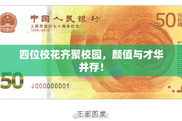 四位校花齐聚校园，颜值与才华并存！