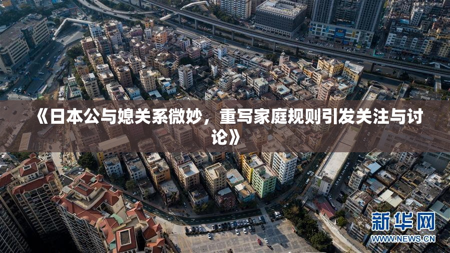 《日本公与媳关系微妙，重写家庭规则引发关注与讨论》