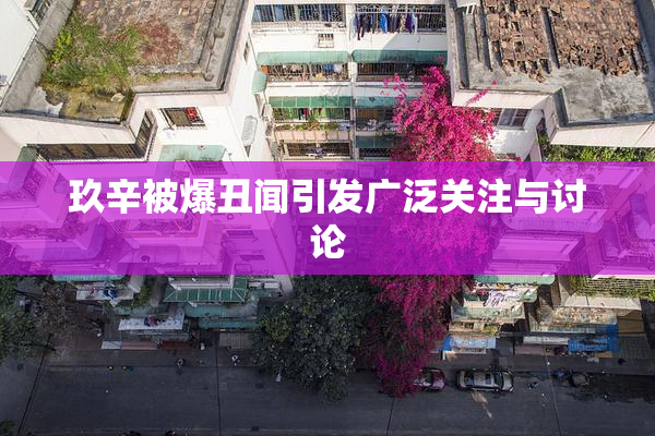 玖辛被爆丑闻引发广泛关注与讨论