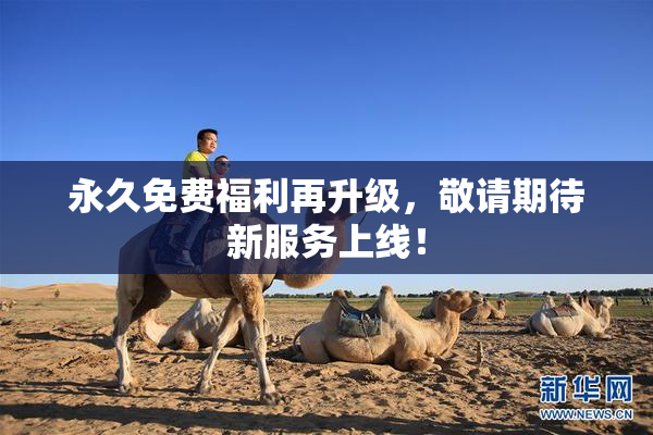 永久免费福利再升级，敬请期待新服务上线！