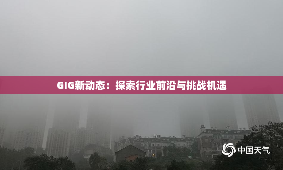 GIG新动态：探索行业前沿与挑战机遇