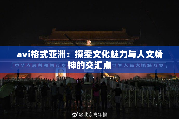avi格式亚洲：探索文化魅力与人文精神的交汇点