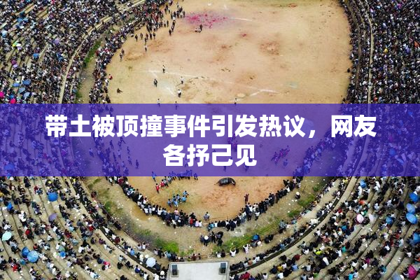 带土被顶撞事件引发热议，网友各抒己见