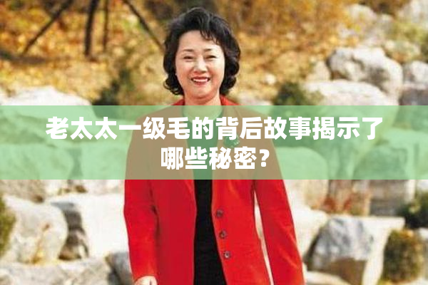 老太太一级毛的背后故事揭示了哪些秘密？
