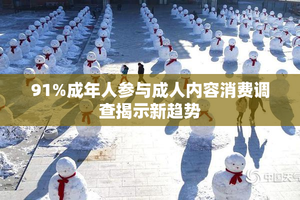 91%成年人参与成人内容消费调查揭示新趋势