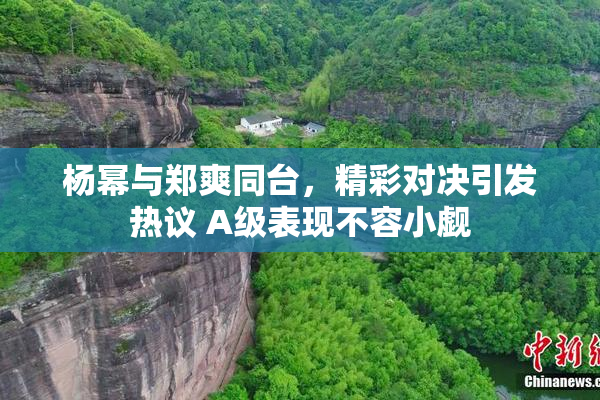 杨幂与郑爽同台，精彩对决引发热议 A级表现不容小觑