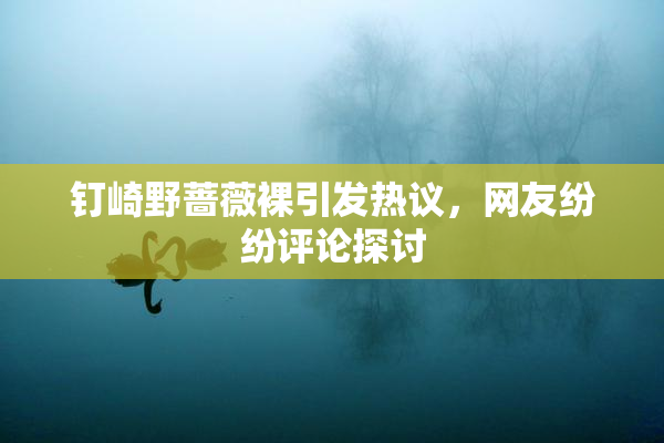 钉崎野蔷薇裸引发热议，网友纷纷评论探讨