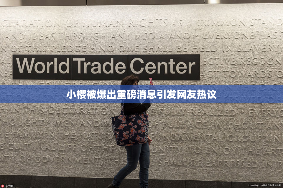 小樱被爆出重磅消息引发网友热议