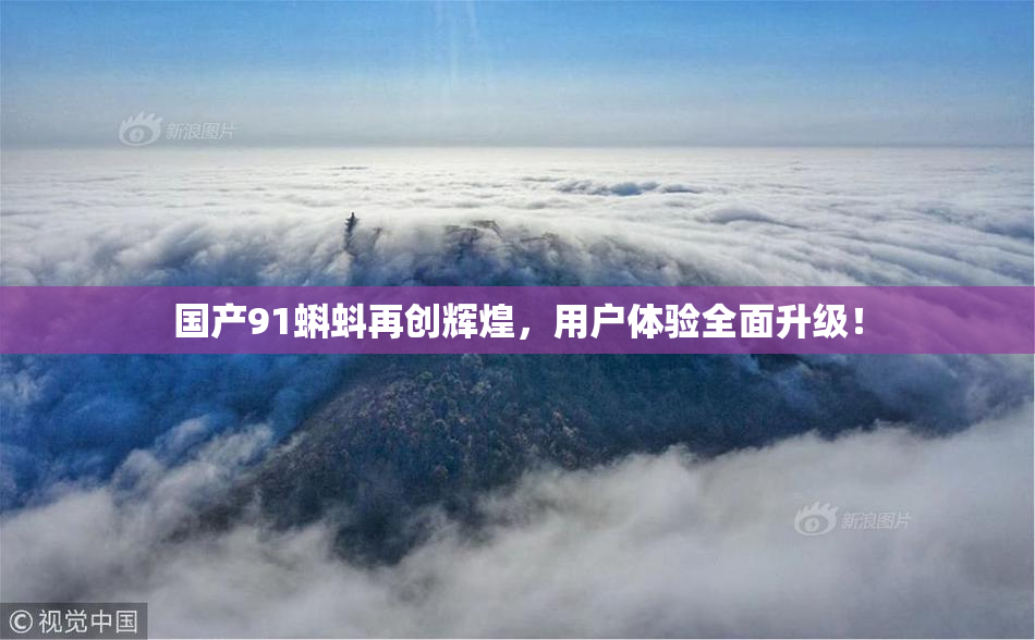 国产91蝌蚪再创辉煌，用户体验全面升级！