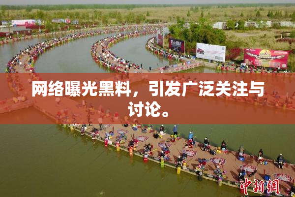 网络曝光黑料，引发广泛关注与讨论。
