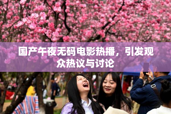 国产午夜无码电影热播，引发观众热议与讨论
