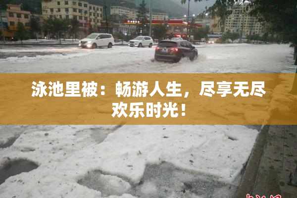 泳池里被：畅游人生，尽享无尽欢乐时光！