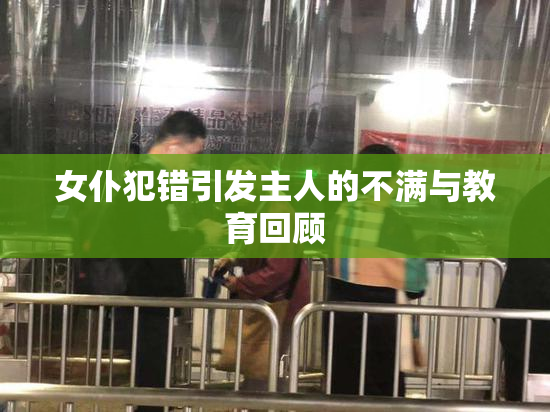 女仆犯错引发主人的不满与教育回顾