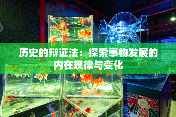 历史的辩证法：探索事物发展的内在规律与变化