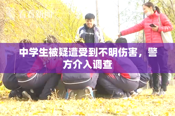 中学生被疑遭受到不明伤害，警方介入调查