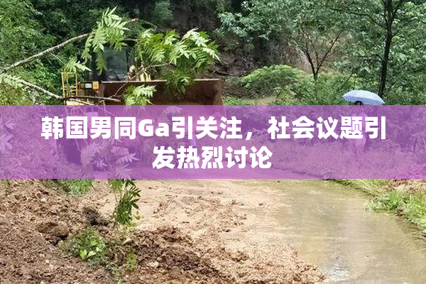 韩国男同Ga引关注，社会议题引发热烈讨论