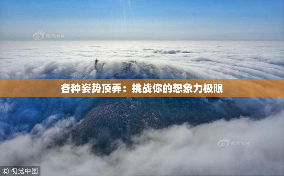 各种姿势顶弄：挑战你的想象力极限