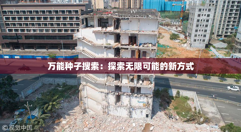 万能种子搜索：探索无限可能的新方式