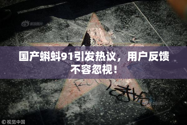 国产蝌蚪91引发热议，用户反馈不容忽视！