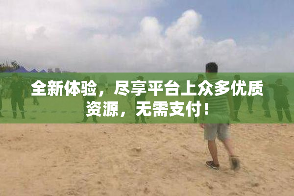 全新体验，尽享平台上众多优质资源，无需支付！