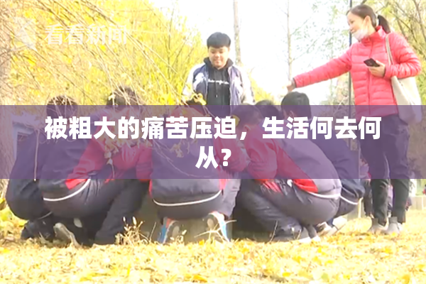 被粗大的痛苦压迫，生活何去何从？