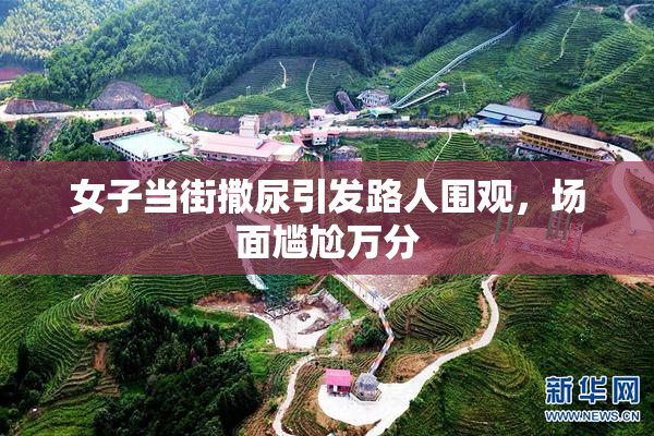 女子当街撒尿引发路人围观，场面尴尬万分